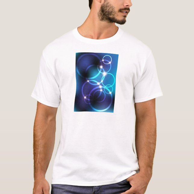 Camiseta Círculos de incandescência (Frente)