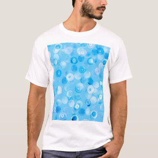 Camiseta Círculos de inverno: Bolinhas de Abstrato.