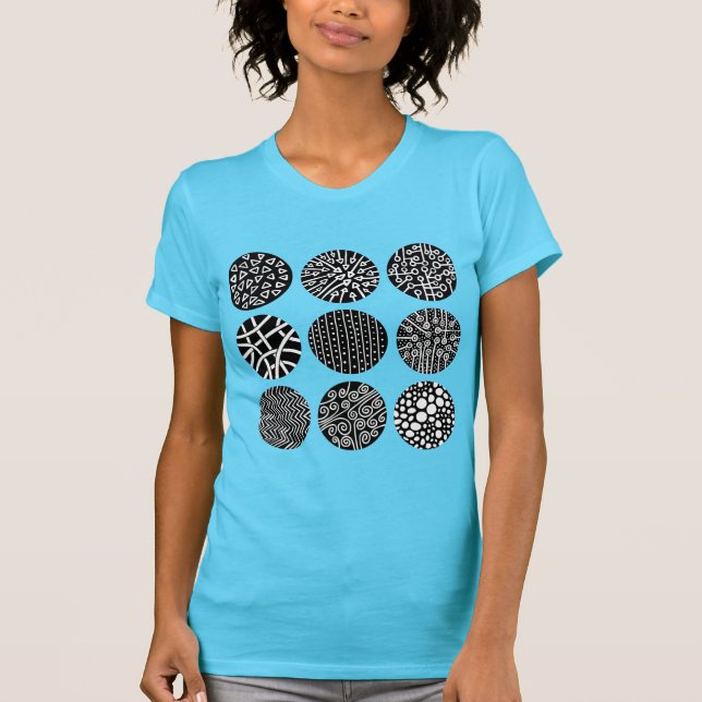 Camiseta Círculos decorativos (Frente)