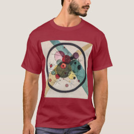 Camiseta Círculos em um Círculo - Arte de Wassily Kandinsky