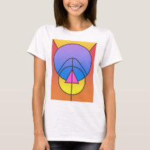 Círculos Geométricos Abstratos Linha Colorida