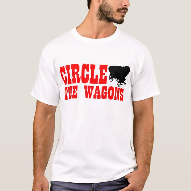 Camiseta Circunde os vagões (Frente)