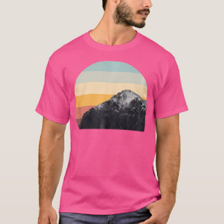 Camiseta Circunscrição de Montanha no Exterior Rastreio Nat