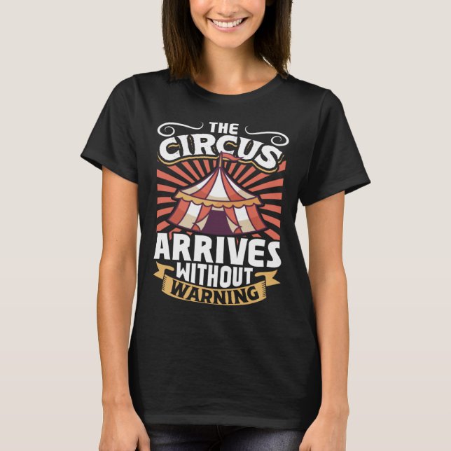 Camiseta Circus Artist Event Funcionarios Circus Funcionari (Frente)