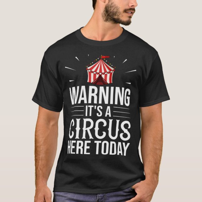 Camiseta Circus Director Tent Animals Clown (Frente)