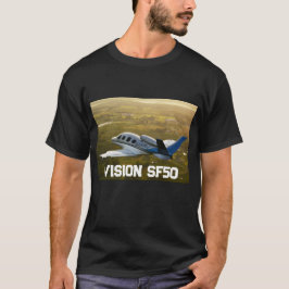 Camiseta Cirro de visão SF50 Jet Avião