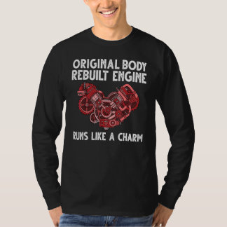 Camiseta Cirurgia Cardíaca Homens Mulheres Sobreviventes de