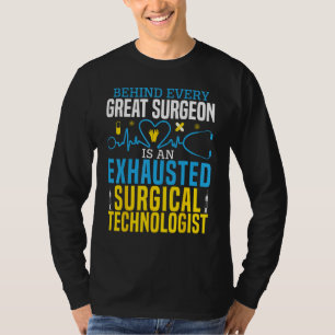 Camiseta Cirurgia Cirúrgica Tecnológica Surgical Scrub