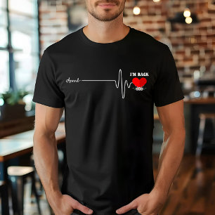 Camiseta Cirurgia de Bypass de Coração Aberto Sobrevivente 