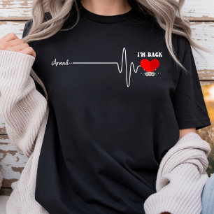 Camiseta Cirurgia de Bypass de Coração Aberto Sobrevivente 