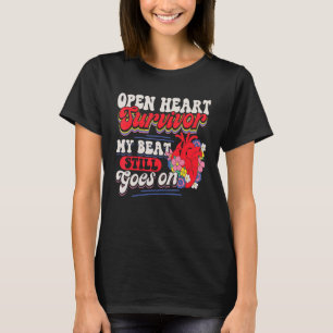 Camiseta Cirurgia de Coração Aberta Ignorar Sensibilização 