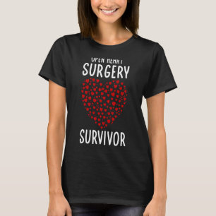 Camiseta Cirurgia de Coração Aberta Recuperação de Sobreviv