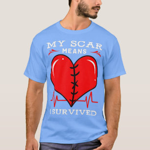 Camiseta Cirurgia de Coração Aberta Stent Coronário de Bypa