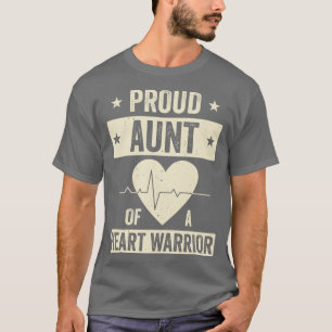 Camiseta Cirurgia de Coração Aberta Transplante CHD Tia de