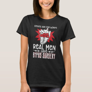 Camiseta Cirurgia de Coração Aberto Bypass Conscientização
