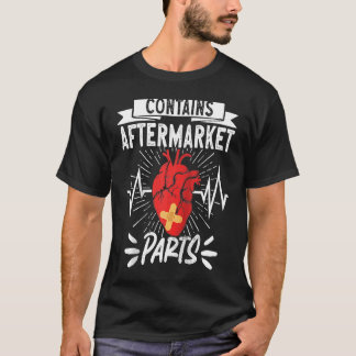Camiseta Cirurgia de Coração Aberto Bypass Conscientização 