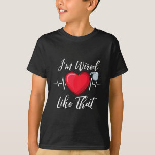 Camiseta Cirurgia de Doenças Cardíacas Marcapassos Para Car