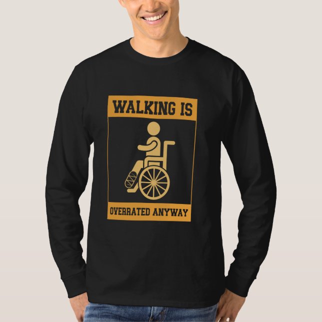 Camiseta Cirurgia De Pernas Quebradas É Sobrevalorizada De  (Frente)