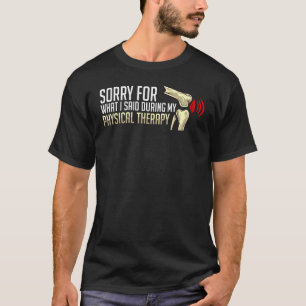 Camiseta Cirurgia de recuperação de substituição do joelho