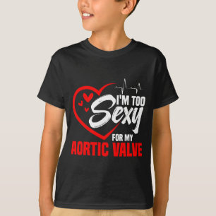 Camiseta Cirurgia de substituição valvular cardíaca reparo 