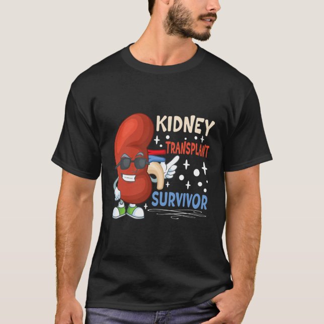 Camiseta Cirurgia de transplante Doença Renal Doente Renal (Frente)