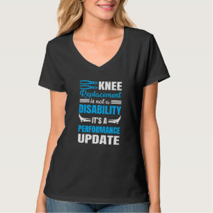 Camiseta Cirurgia do joelho de substituição