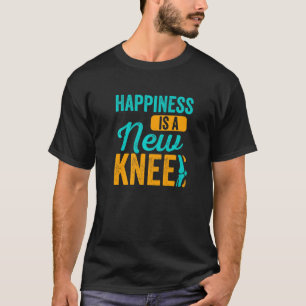 Camiseta Cirurgia do joelho Novos joelhos Postam Substituiç