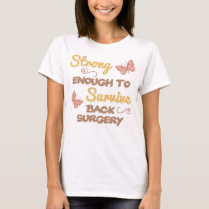 Camiseta Cirurgia dorsal das mulheres inspiradoras