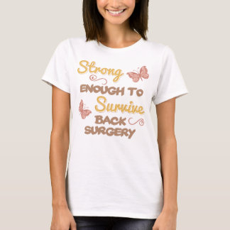 Camiseta Cirurgia dorsal das mulheres inspiradoras
