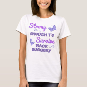 Camiseta Cirurgia dorsal das mulheres inspiradoras