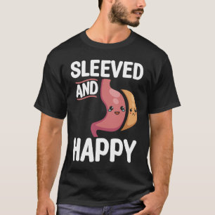 Camiseta Cirurgia Gástrica Feliz e Com Folga