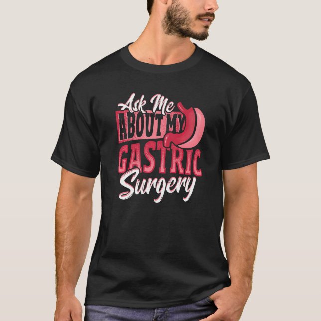 Camiseta Cirurgia Gástrica para Cirurgia de Perda de Peso (Frente)
