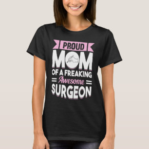 Camiseta Cirurgia Hospitalar Médico Mãe Cirurgiã Mamãe
