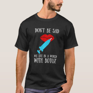 Camiseta Cirurgia Plástica Botox e Enfermeira Injetora Esté