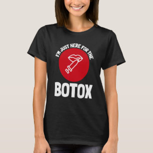 Camiseta Cirurgia Plástica Botox e Enfermeira Injetora Esté