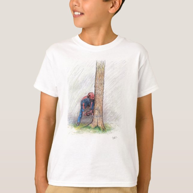 Camiseta Cirurgião Árvore Arborista (Frente)