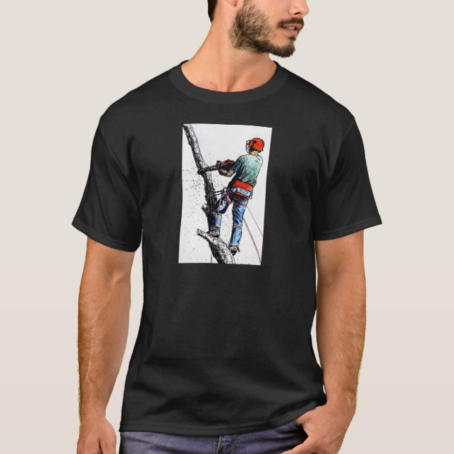 Camiseta Cirurgião Árvore Arborista (Frente)