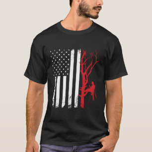 Camiseta Cirurgião Árvore Arborista Americano Flag America
