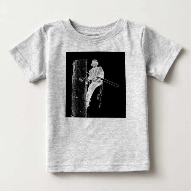 Camiseta Cirurgião Árvore Arborista no trabalho presente Ch (Frente)