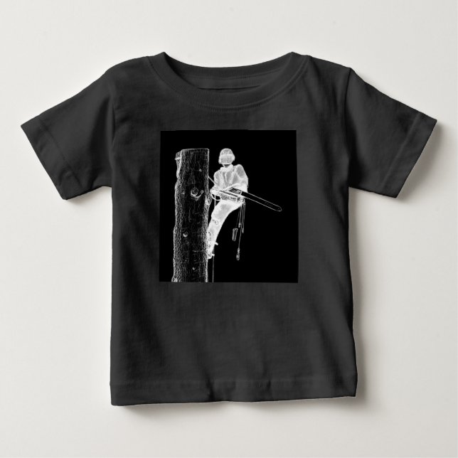 Camiseta Cirurgião Árvore Arborista no trabalho presente Ch (Frente)