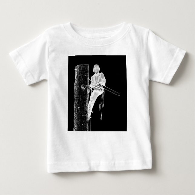 Camiseta Cirurgião Árvore Arborista no trabalho presente Ch (Frente)