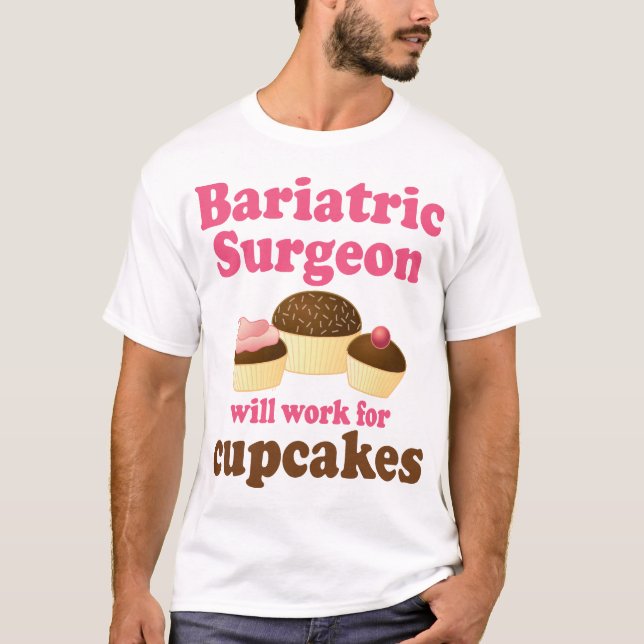 Camiseta Cirurgião engraçado de Bariatric (Frente)
