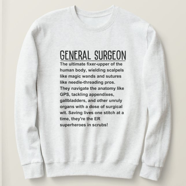 Camiseta Cirurgião geral (Frente do Design)