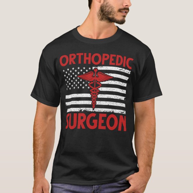 Camiseta Cirurgião Ortopedico Americano (Frente)