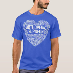 Camiseta Cirurgião Ortopédico Coração