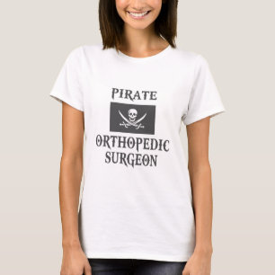 Camiseta Cirurgião Ortopedico Pirata
