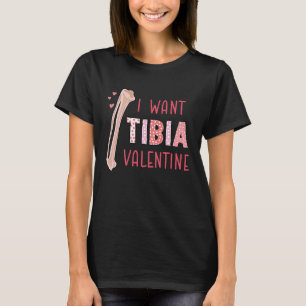Camiseta Cirurgião Ortopedista de Radiologia Eu Quero Tibia