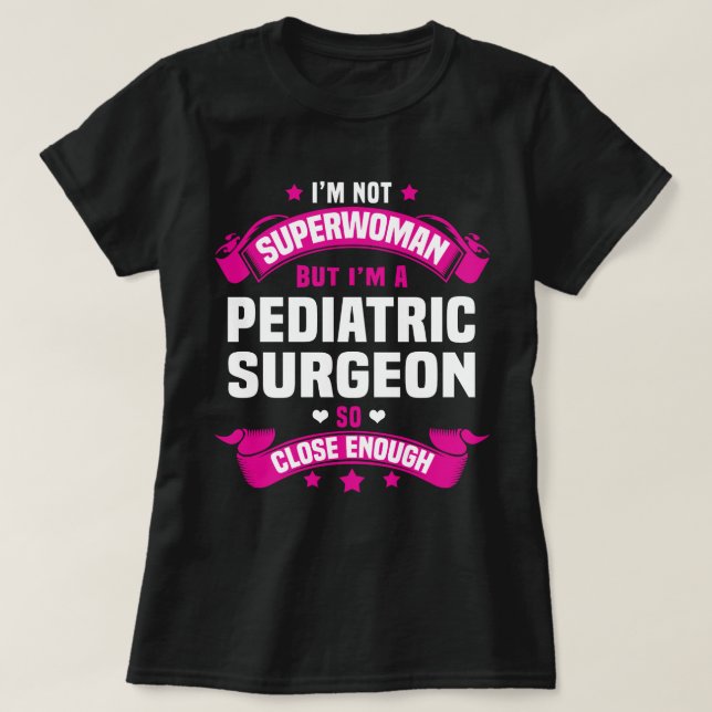 Camiseta Cirurgião Pediátrico (Frente do Design)
