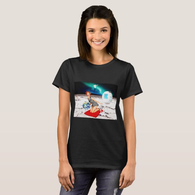 Camiseta Cisne Branco (Frente Completa)