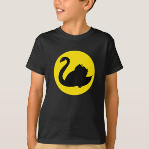 Camiseta Cisne de bandeira da Austrália Ocidental
